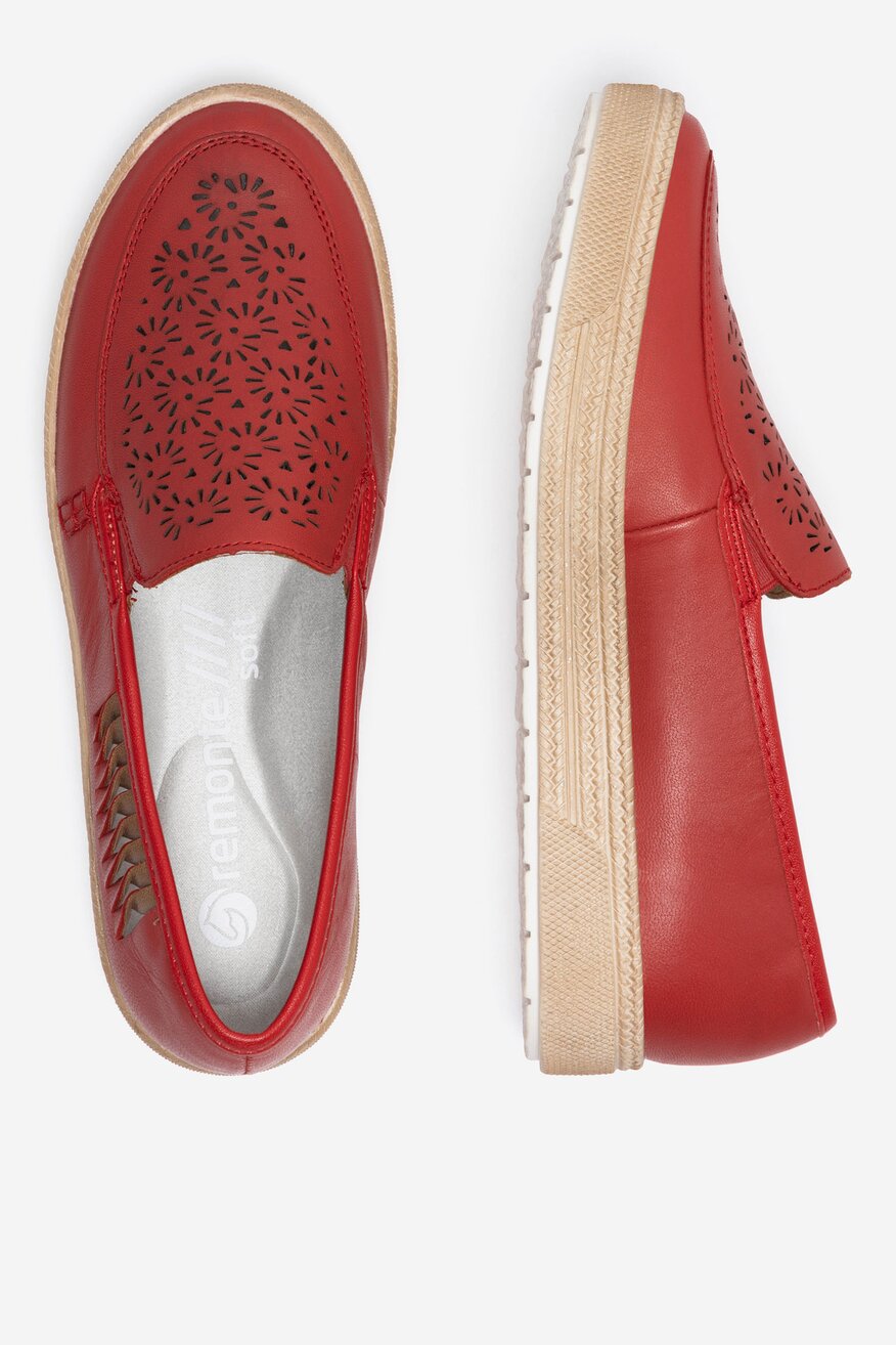 Pantofi casual Remonte ROŞU - 2230056166223