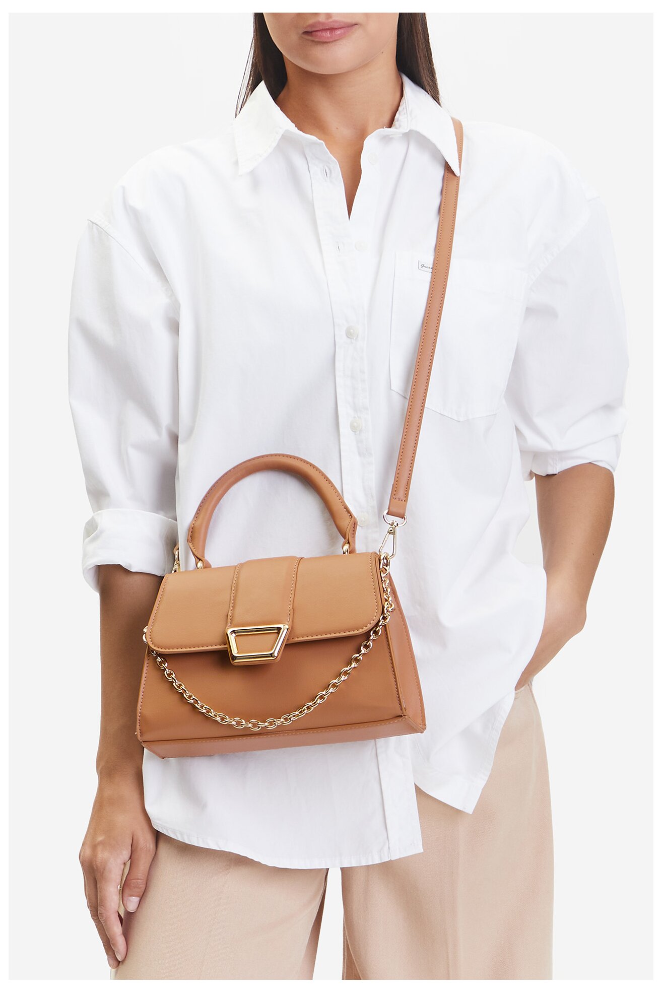 Kabelka DeeZee C-DZE-S-017-08 HNĚDÁ