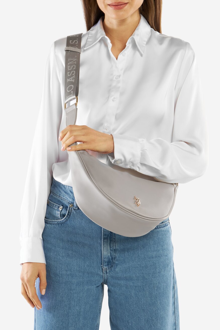 Дамска чанта U.S. POLO ASSN. СИВ - 5905588983491