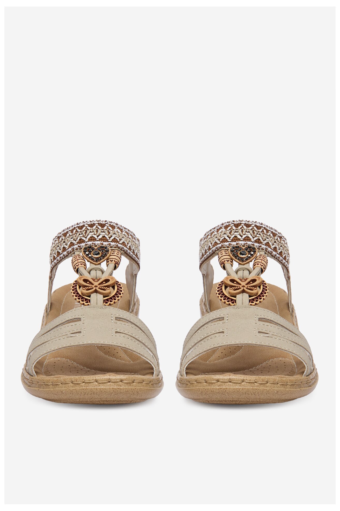 Sandały Rieker CEO-61855-62 Beżowy