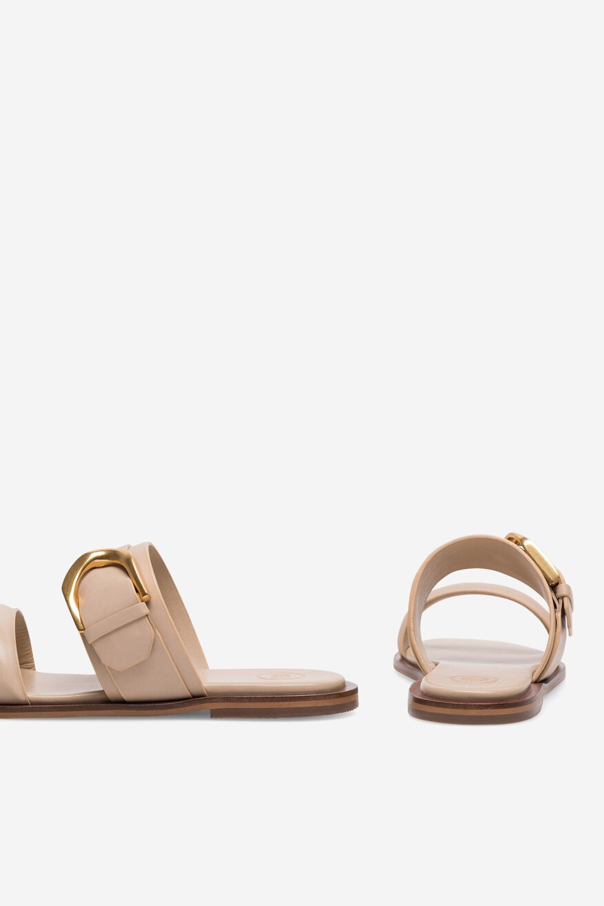 
                Gino Rossi - Skórzane klapki - 5905588344353