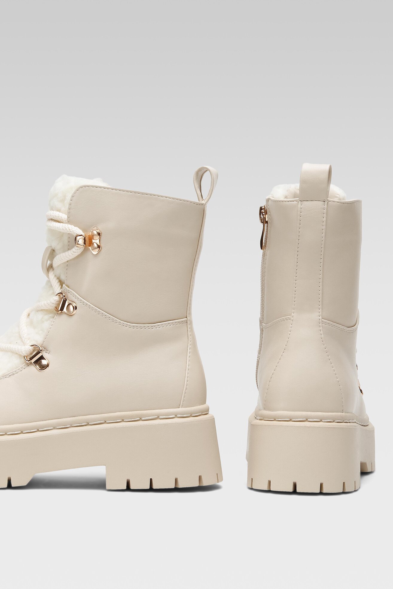 Botki DeeZee H040303-01 Beżowy