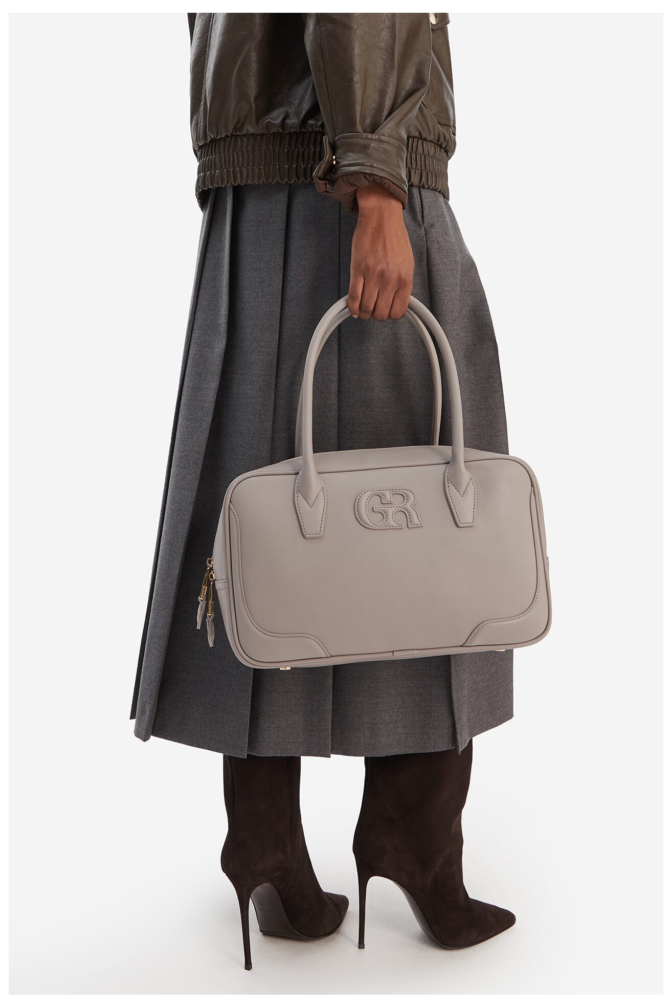 Torebka Gino Rossi C-LDA8555 Szary jasny