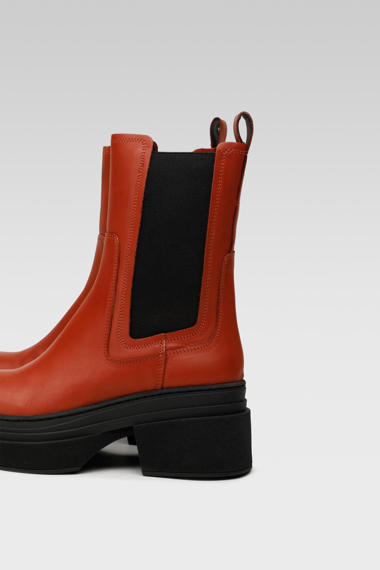 Botki Gino Rossi 10911 Czerwony