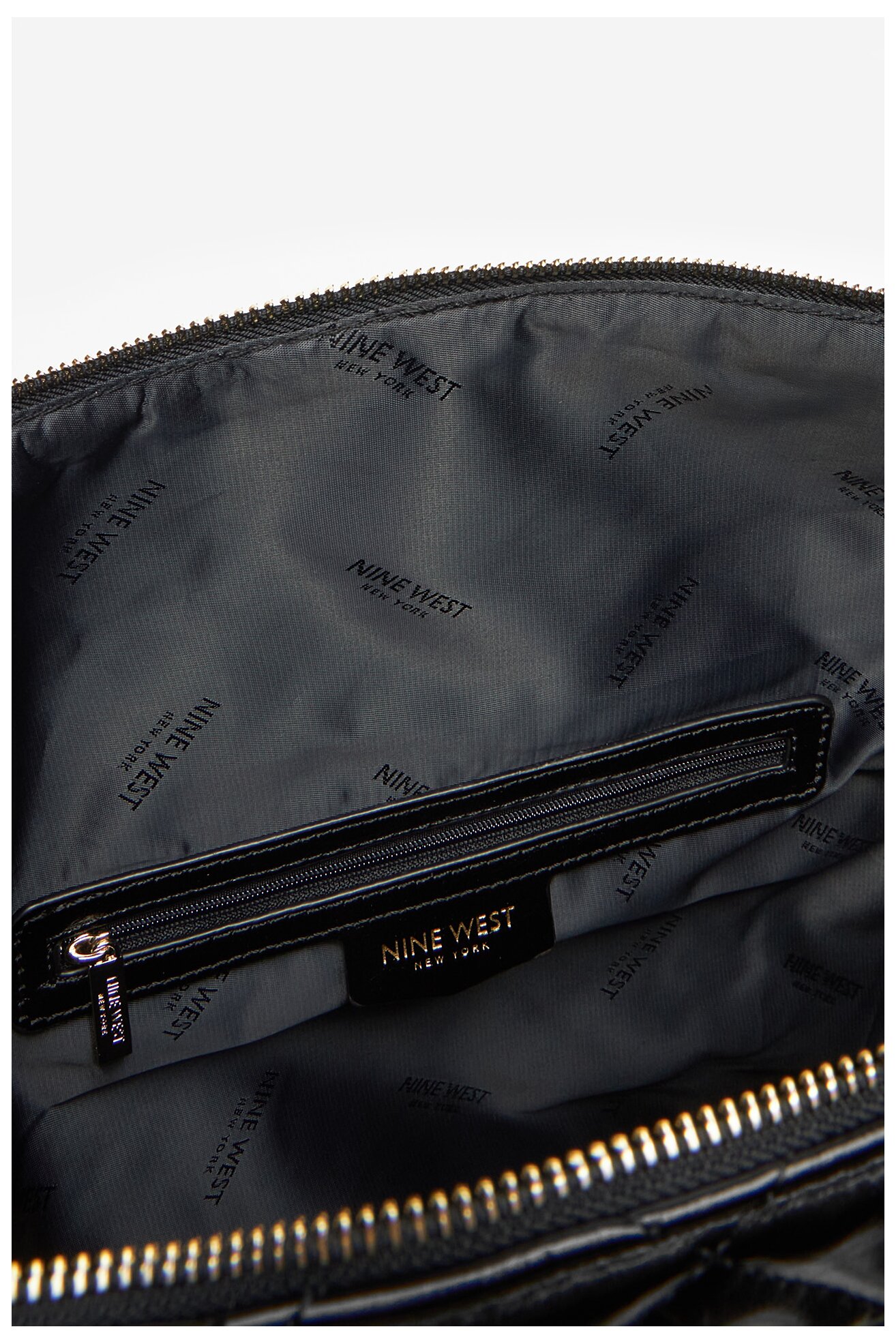 Kézitáska NINE WEST CEO-SOPHIA-LA374-4066 FEKETE