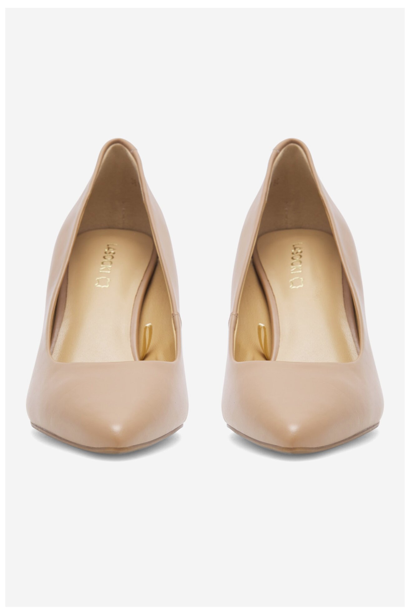 Pantofi cu toc Lasocki WYL3794-1Z BEJ