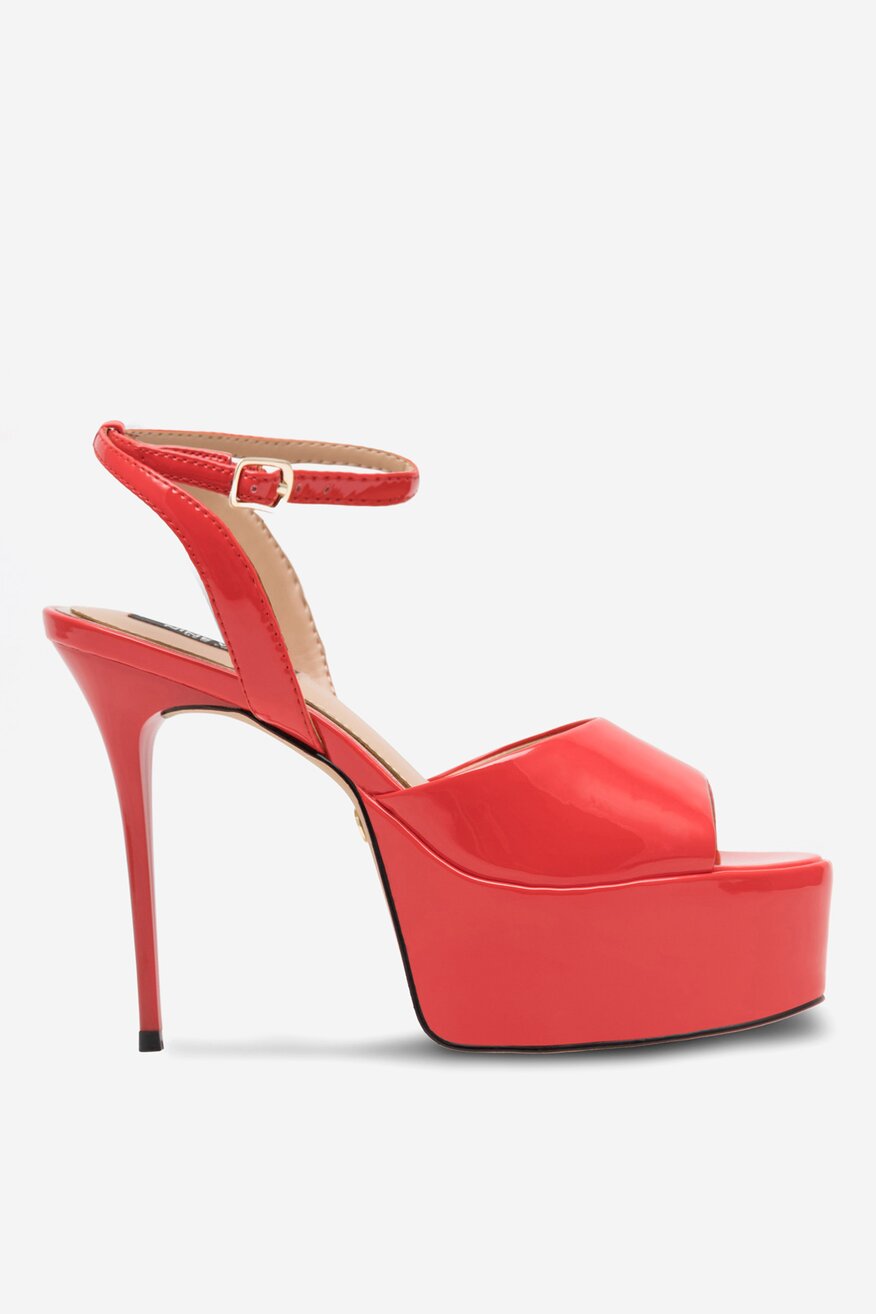 
                NINE WEST - Sandały na szpilce - 5905588149804