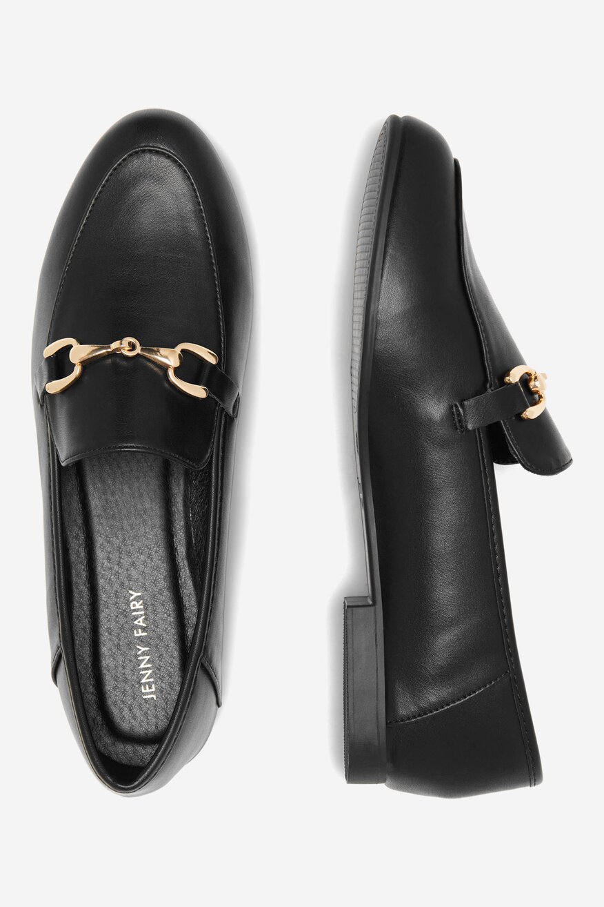 Mocasini Jenny Fairy NEGRU - 5905588334569