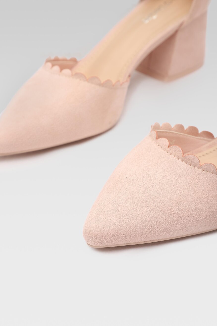 
                DeeZee - Czółenka na obcasie pastelowe - 5903698396699