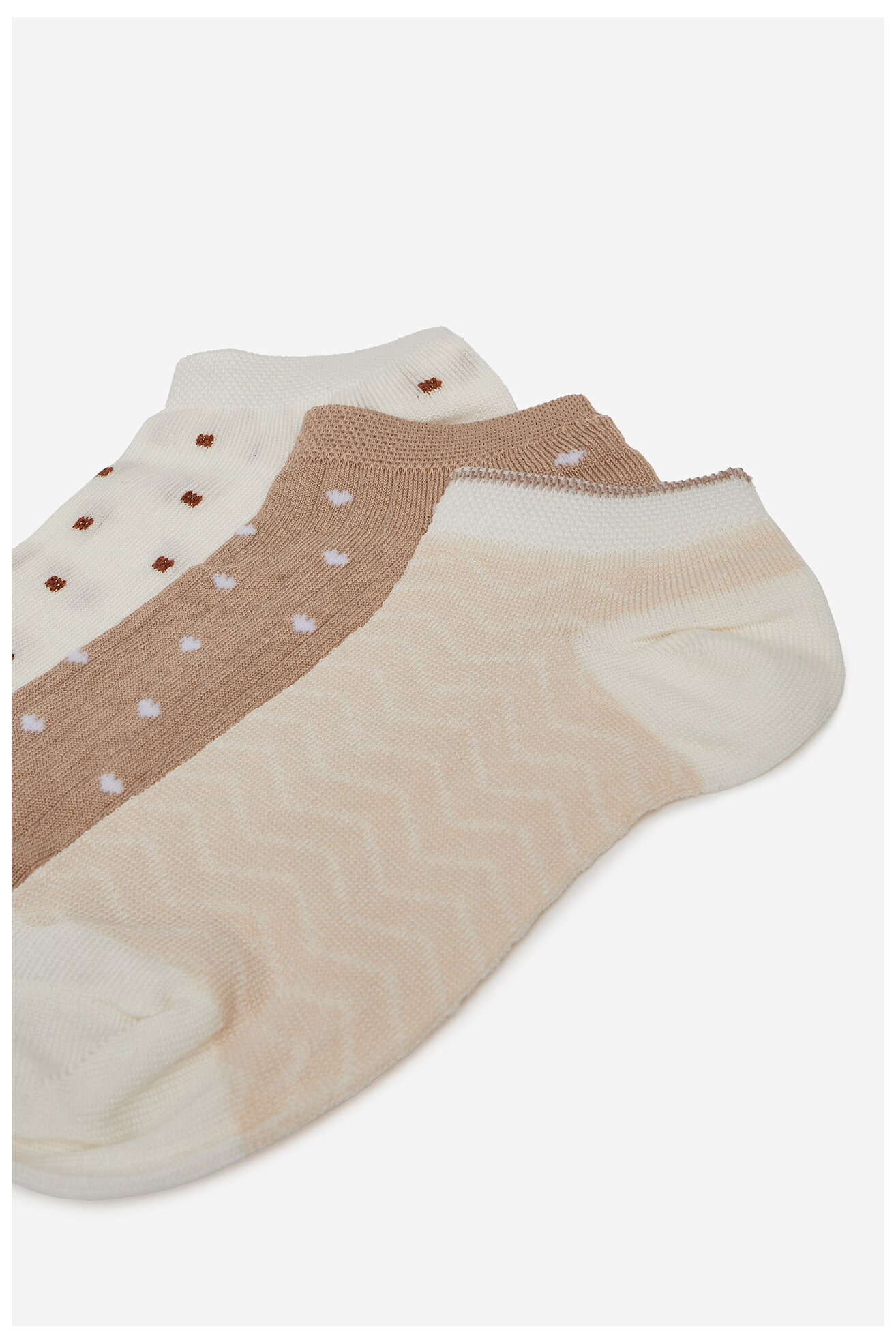 Soseste NINE WEST KR_NW_FRESITA_Z_SS25 (3 PACK) ALB