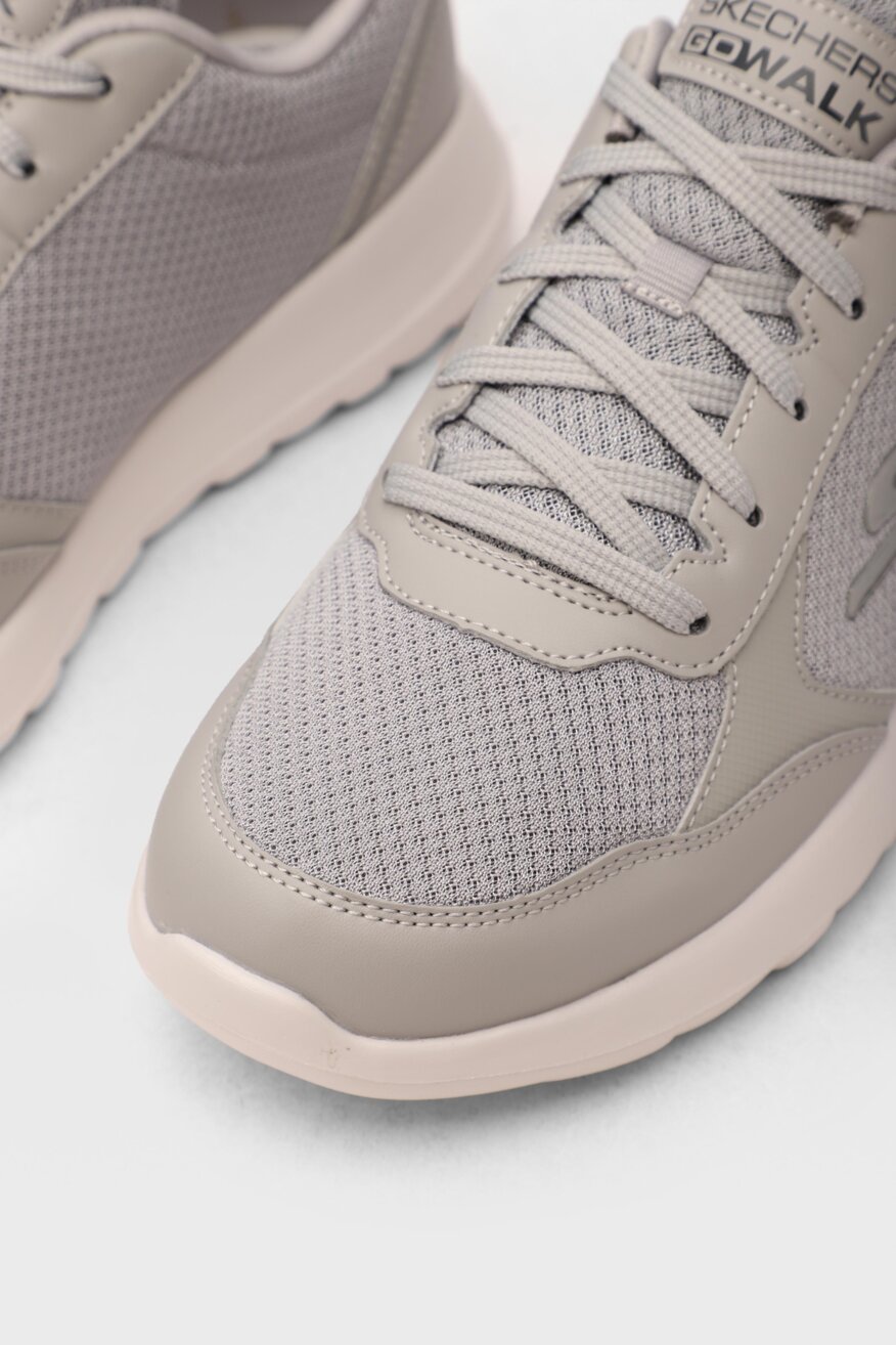 
                Skechers - Obuwie sportowe szare sznurowane - 5903698434018