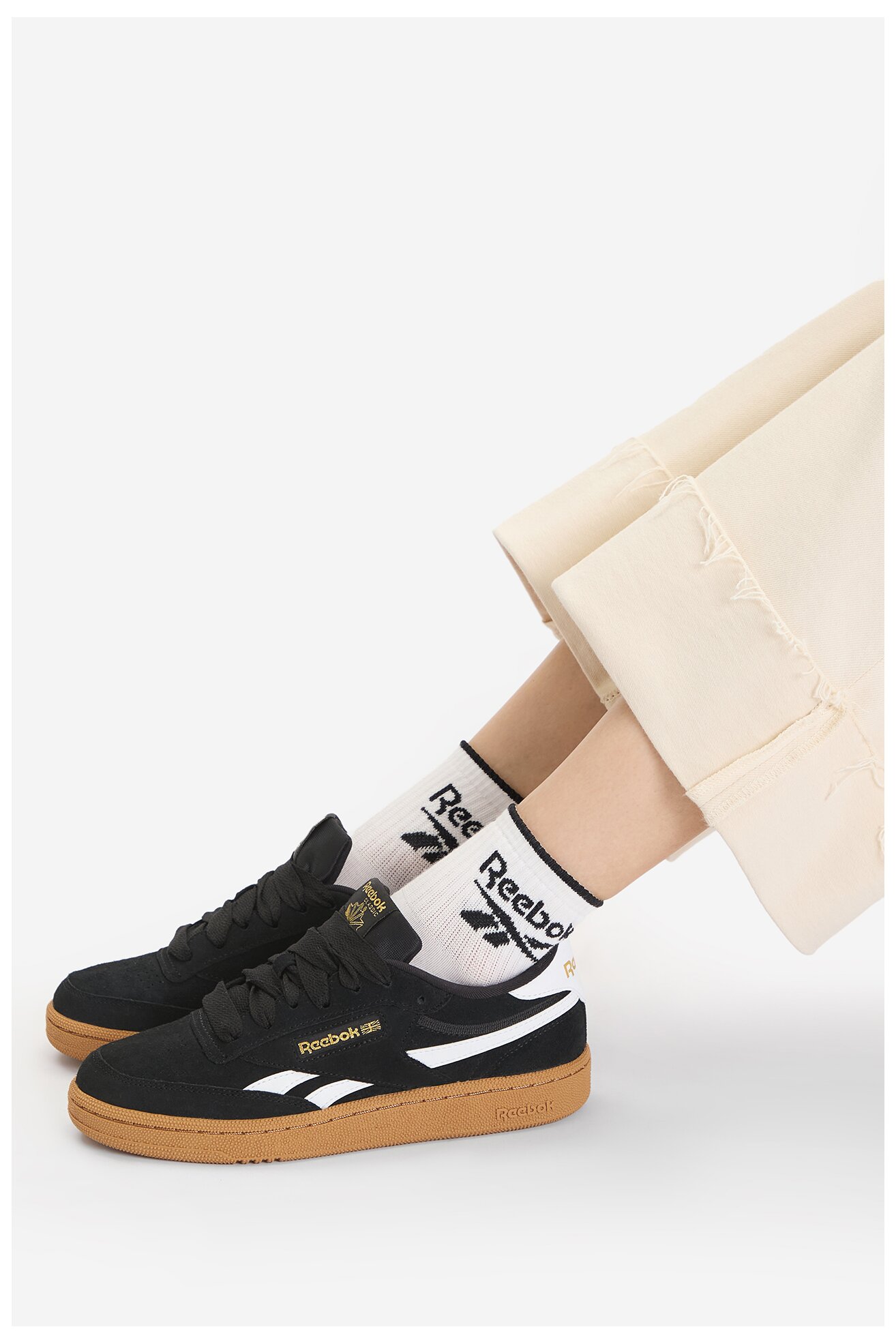 Sportcipő Reebok EO-CLUB C REVENGE 100249059 FEKETE