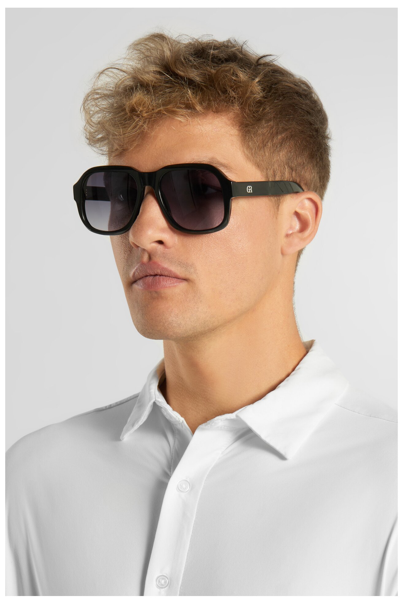 Мъжки слънчеви очила Gino Rossi LD91348-1 ЧЕРЕН