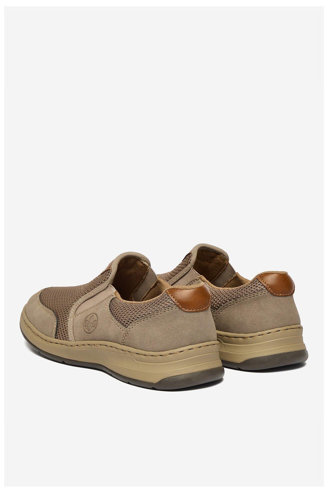 Половинки обувки Rieker CEO-14363-64 ТЪМНОБЕЖОВ