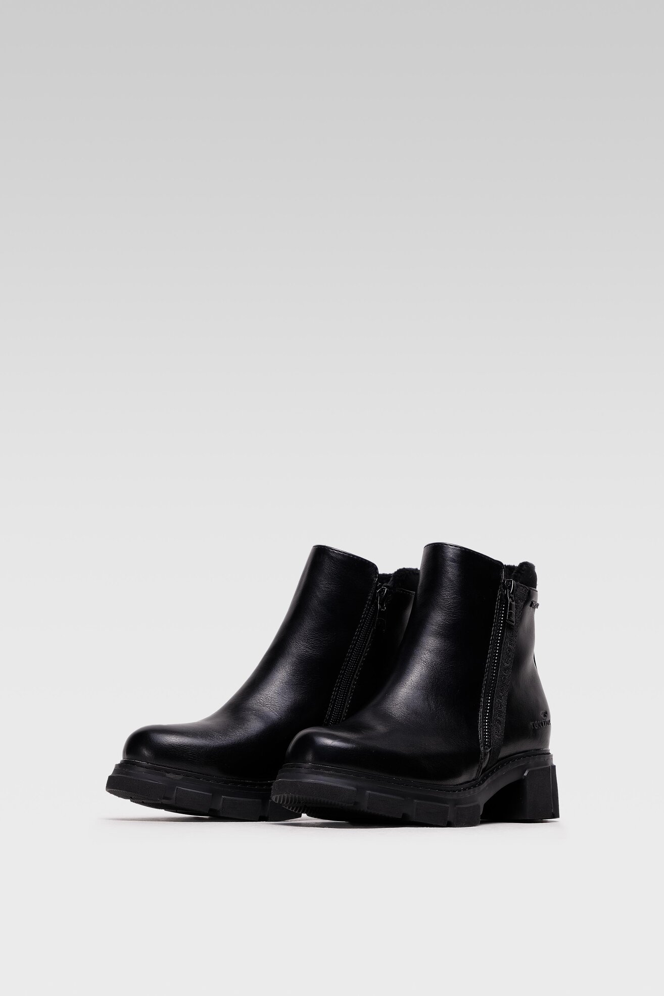 Botki Tom Tailor 219590690 Czarny