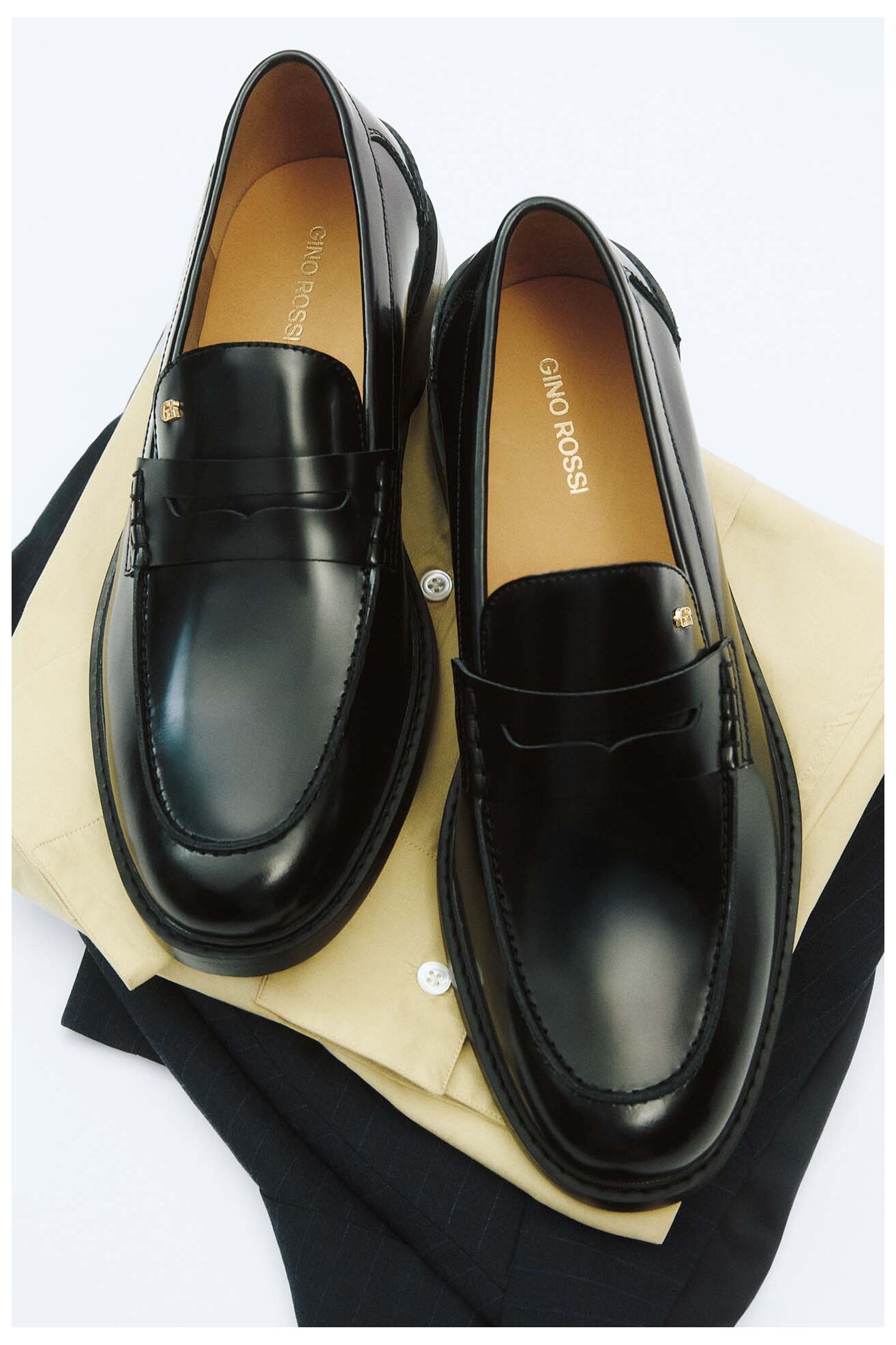 Mokasyn Gino Rossi EO-PIETRO-01 125AM Czarny