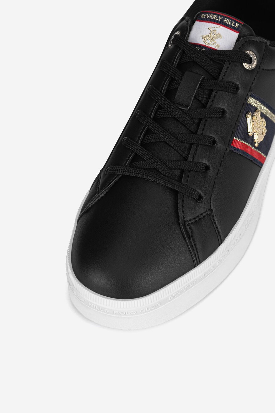 Pantofi pânză Beverly Hills Polo Club NEGRU - 5905588755630