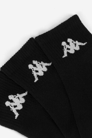 Шкарпетка Kappa Z4444_AW24 (3-PACK) ЧОРНИЙ
