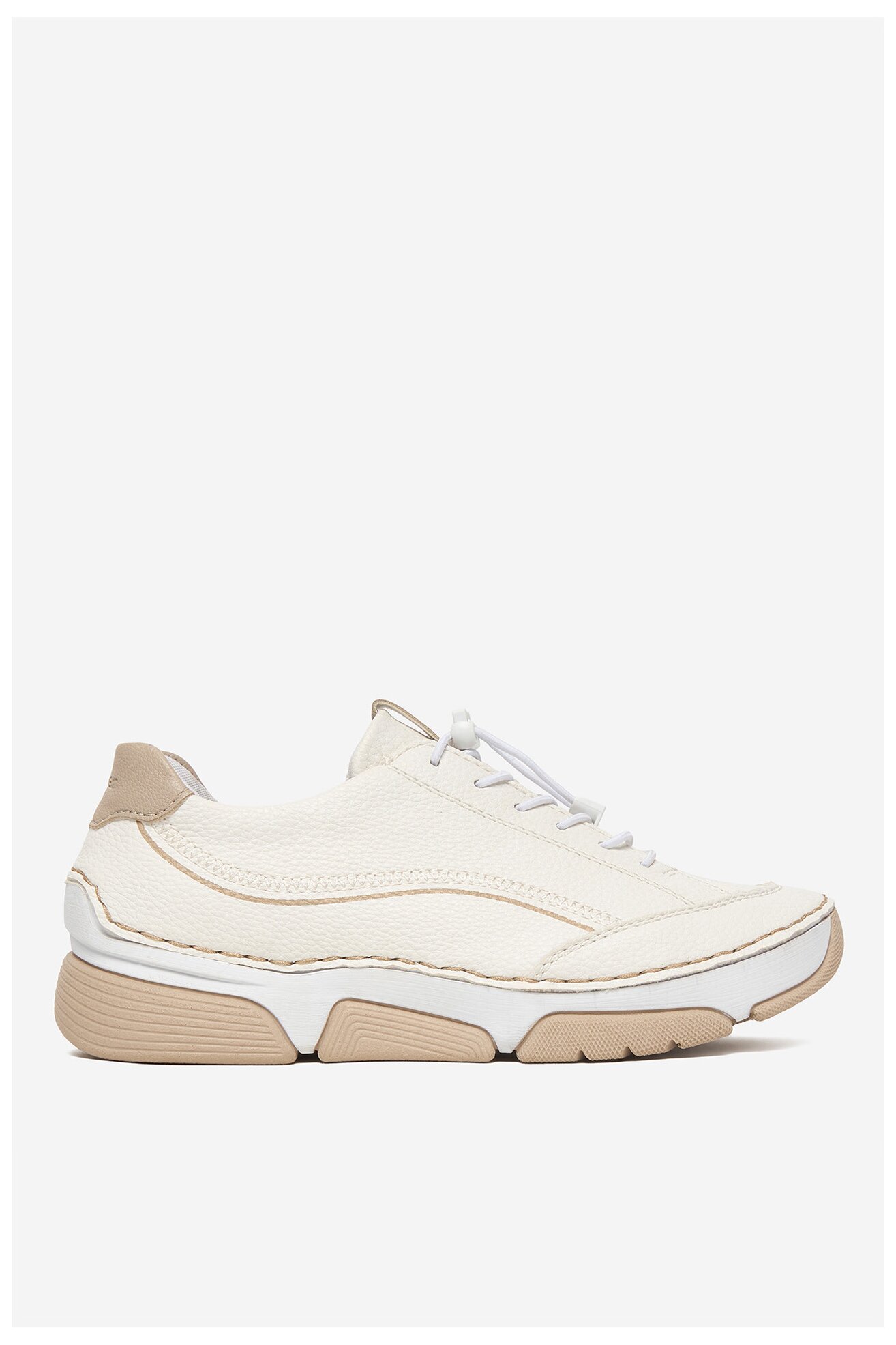 Półbuty Rieker CEO-45969-80 Ivory