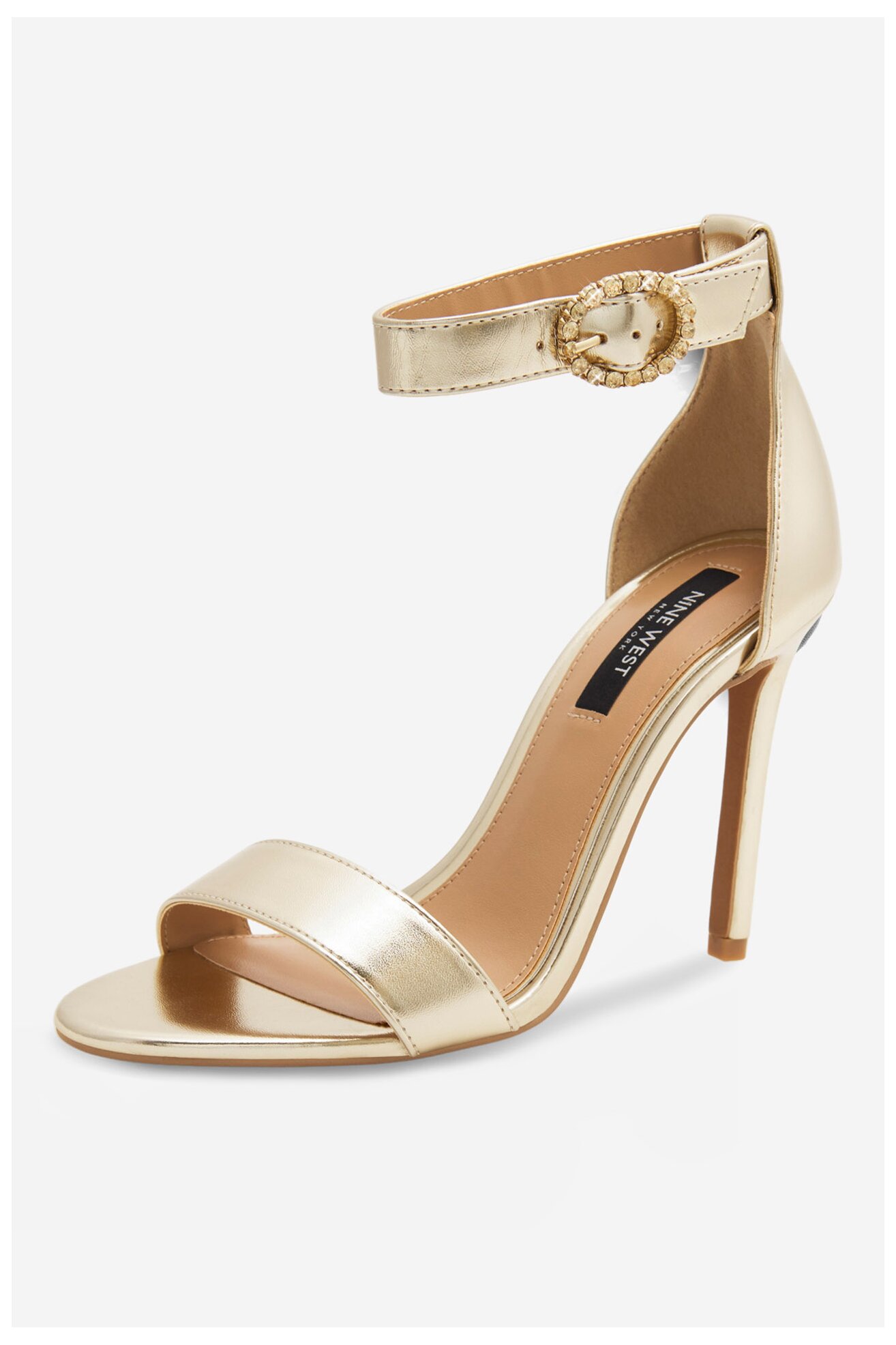 Sandały NINE WEST WFA2646-1 Złoty