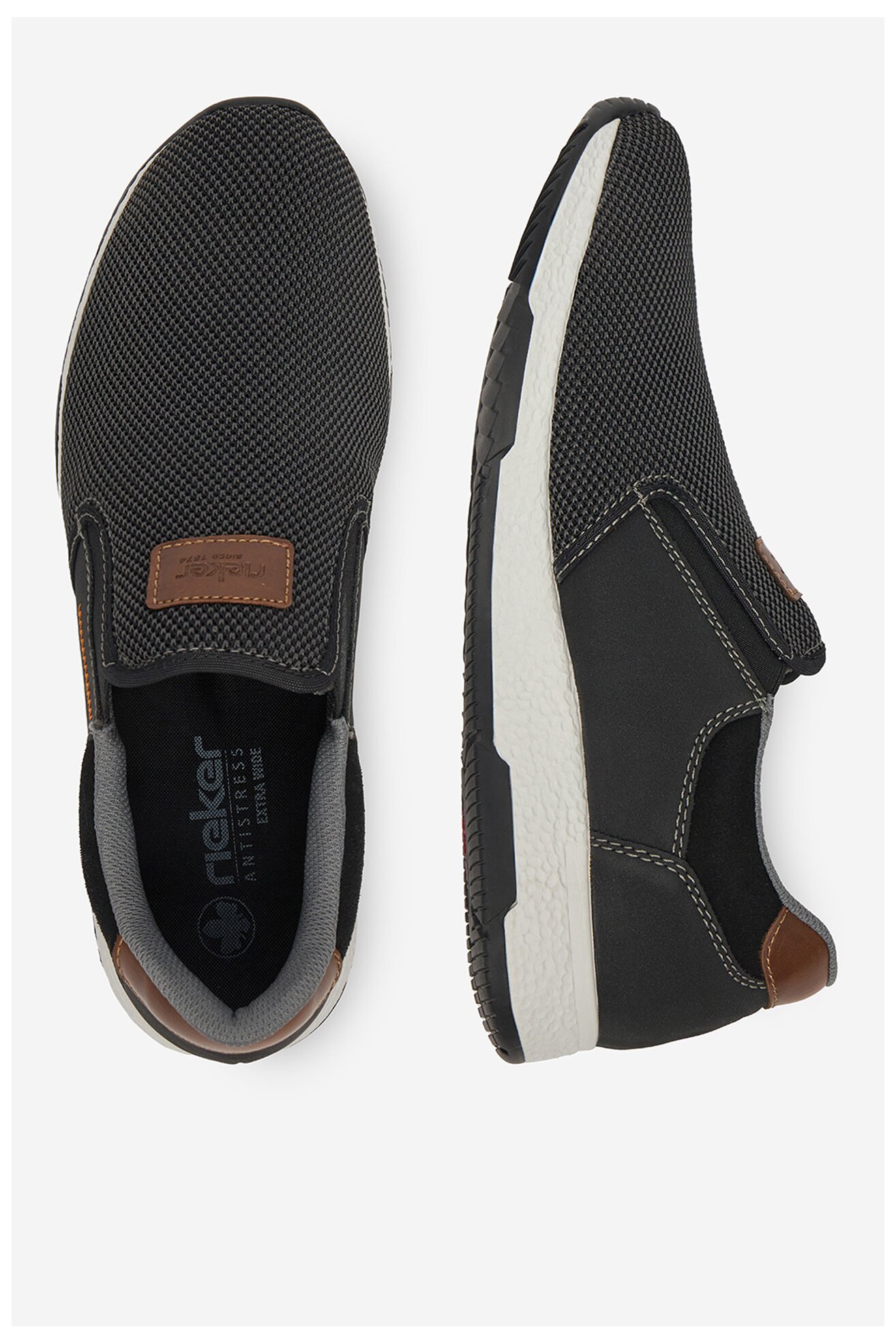 Сникърси Rieker B3450-00 ЧЕРЕН