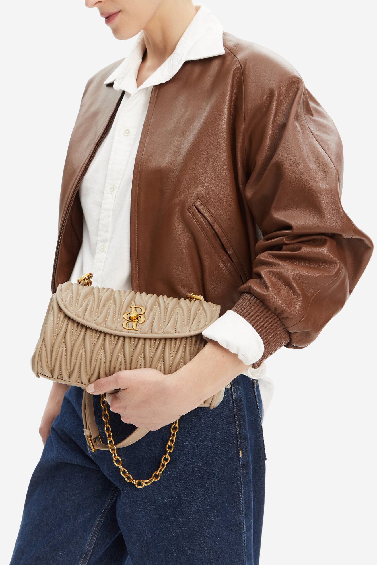 Kézitáska Badura CEO-ALEAH-LDA8071 BÉZS