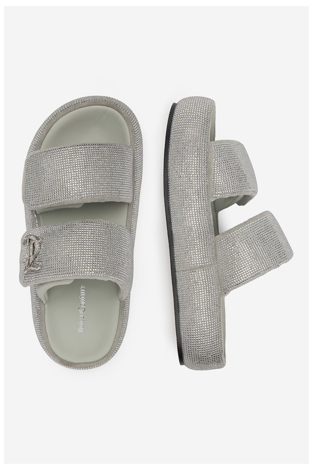 Klapki Juicy Couture WSS21515-02 Szary jasny