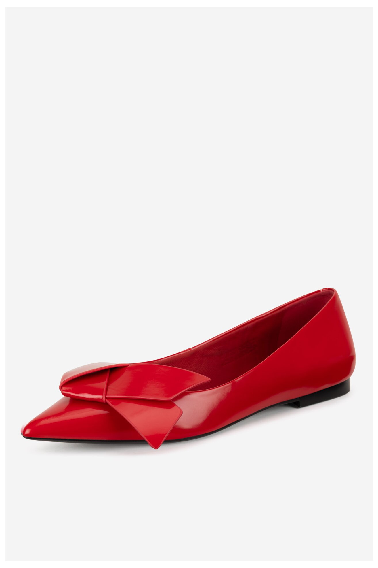 Baleriny Gino Rossi VAL-V1166-211-2 Czerwony