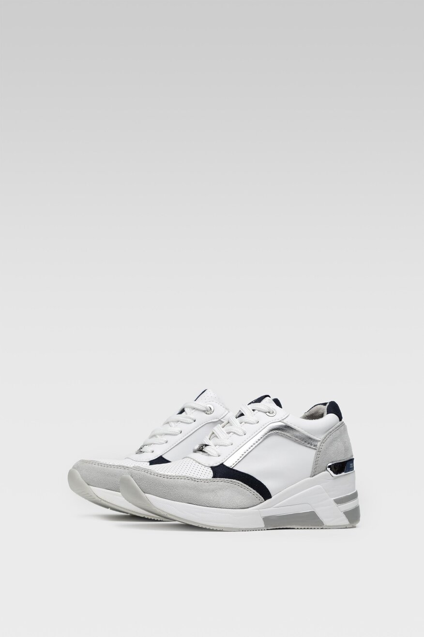 
                Tom Tailor - Półbuty pastelowe białe - 5904248506384