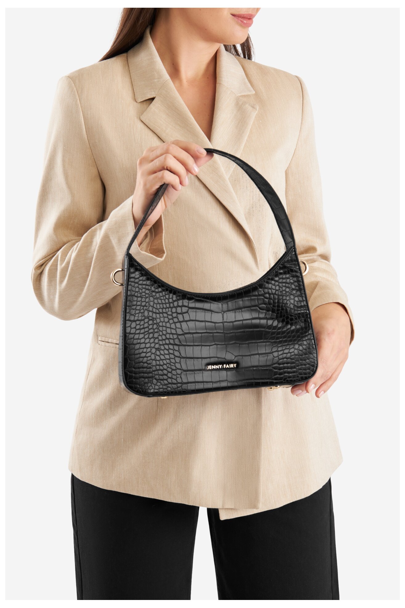 Дамска чанта Jenny Fairy JFR-B-003-06 ЧЕРЕН