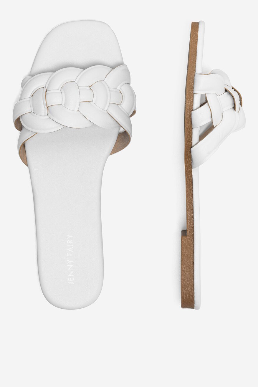 Șlapi Jenny Fairy ALB - 5905588422181