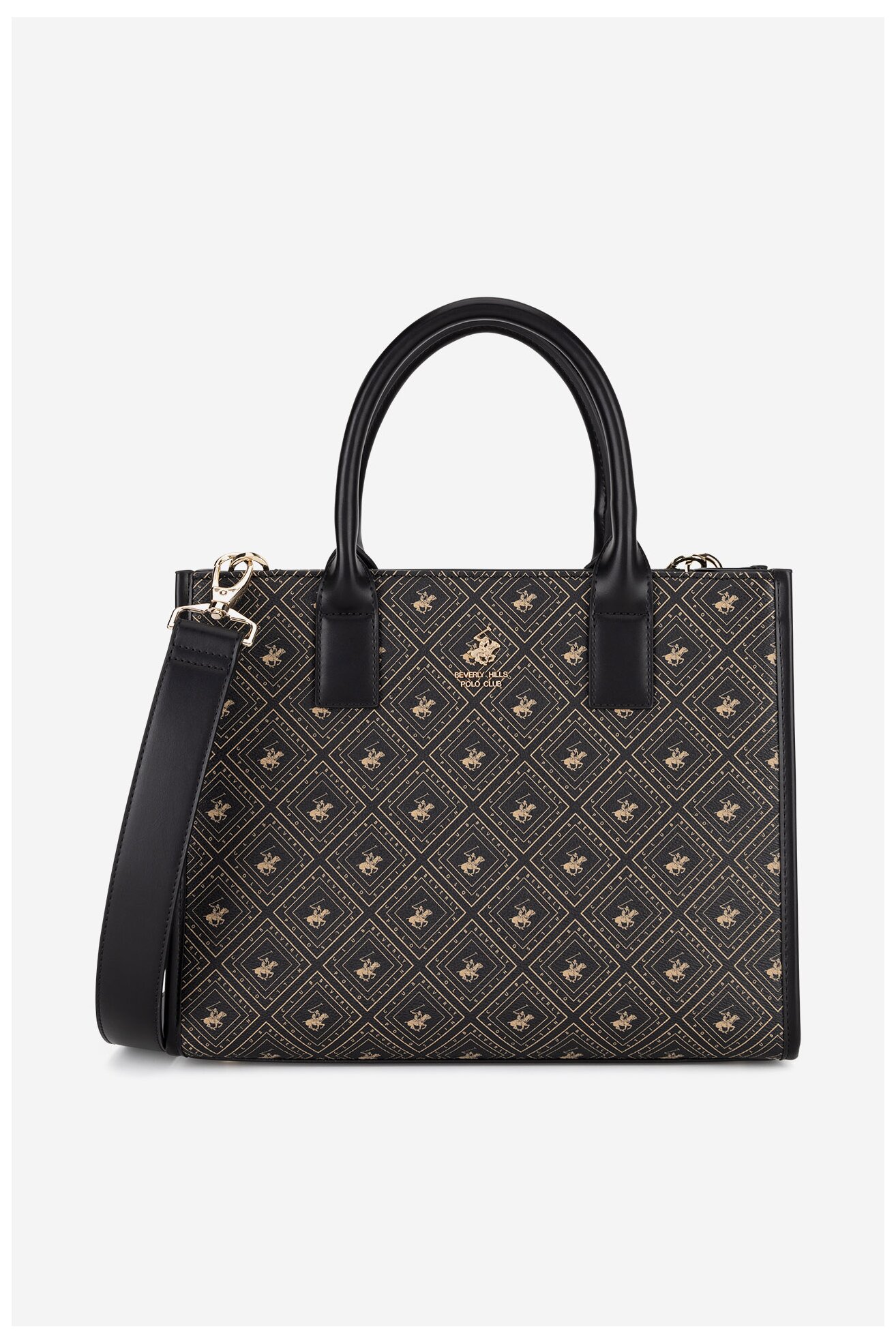 Torebka Beverly Hills Polo Club BHPC-S-004-07 Czarny