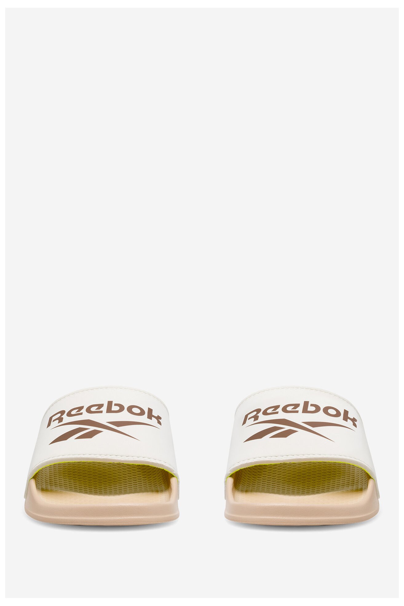 Klapki Reebok FULGERE SLIDE 100063325 Kremowy