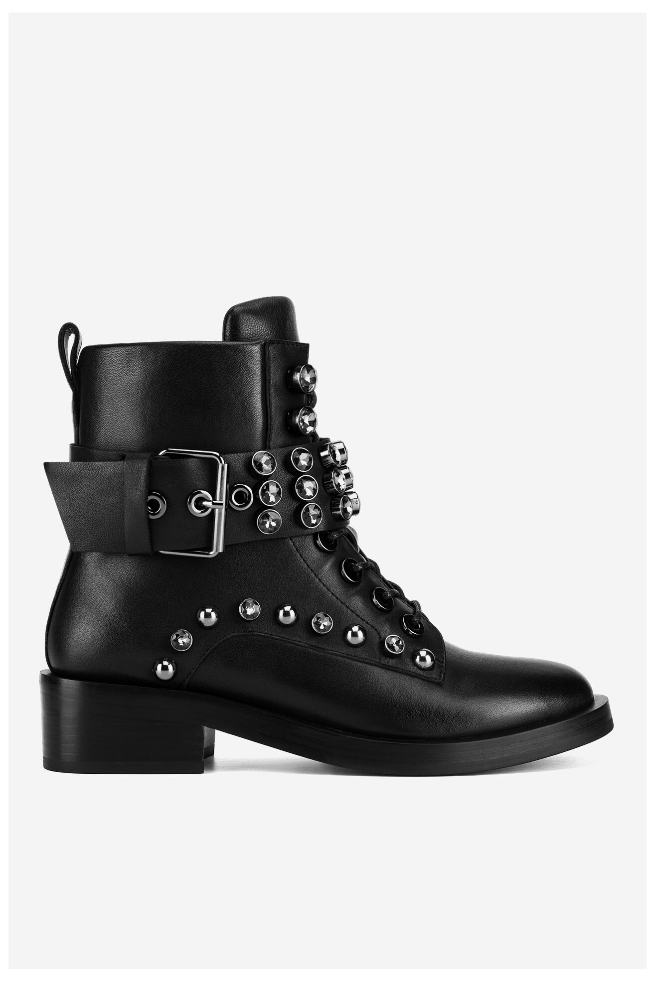 Trzewiki EVA MINGE ASMA-5266A-12A Czarny