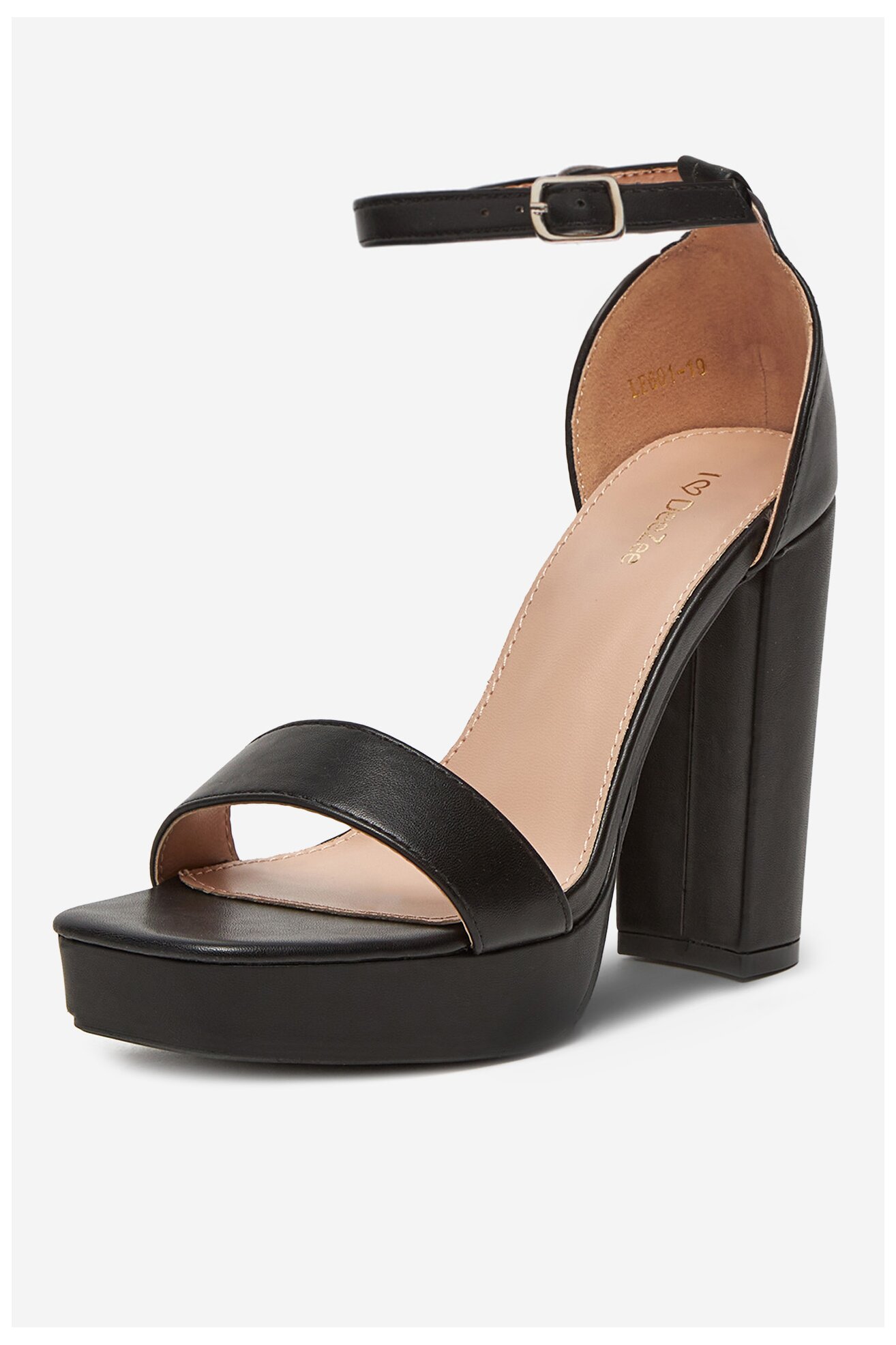 Sandały DeeZee LE601-19 Czarny