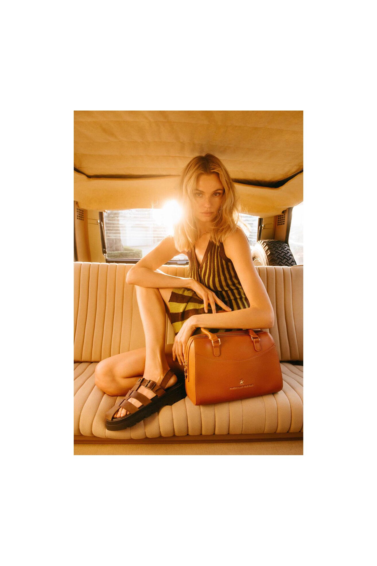 Sandały Beverly Hills Polo Club WI34-HARPER-02 Brązowy