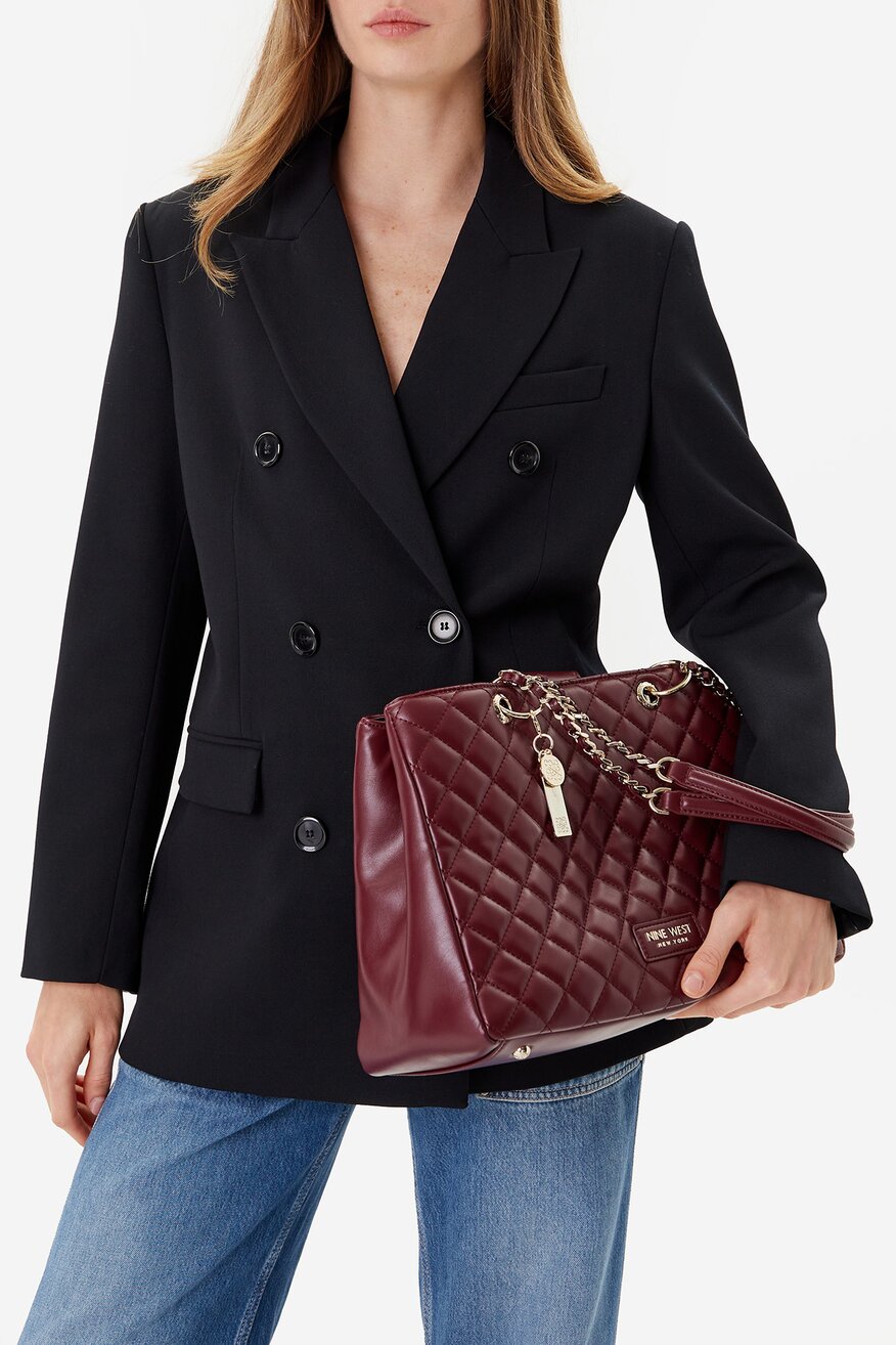 Kézitáska NINE WEST BORDÓ - 5906751370063