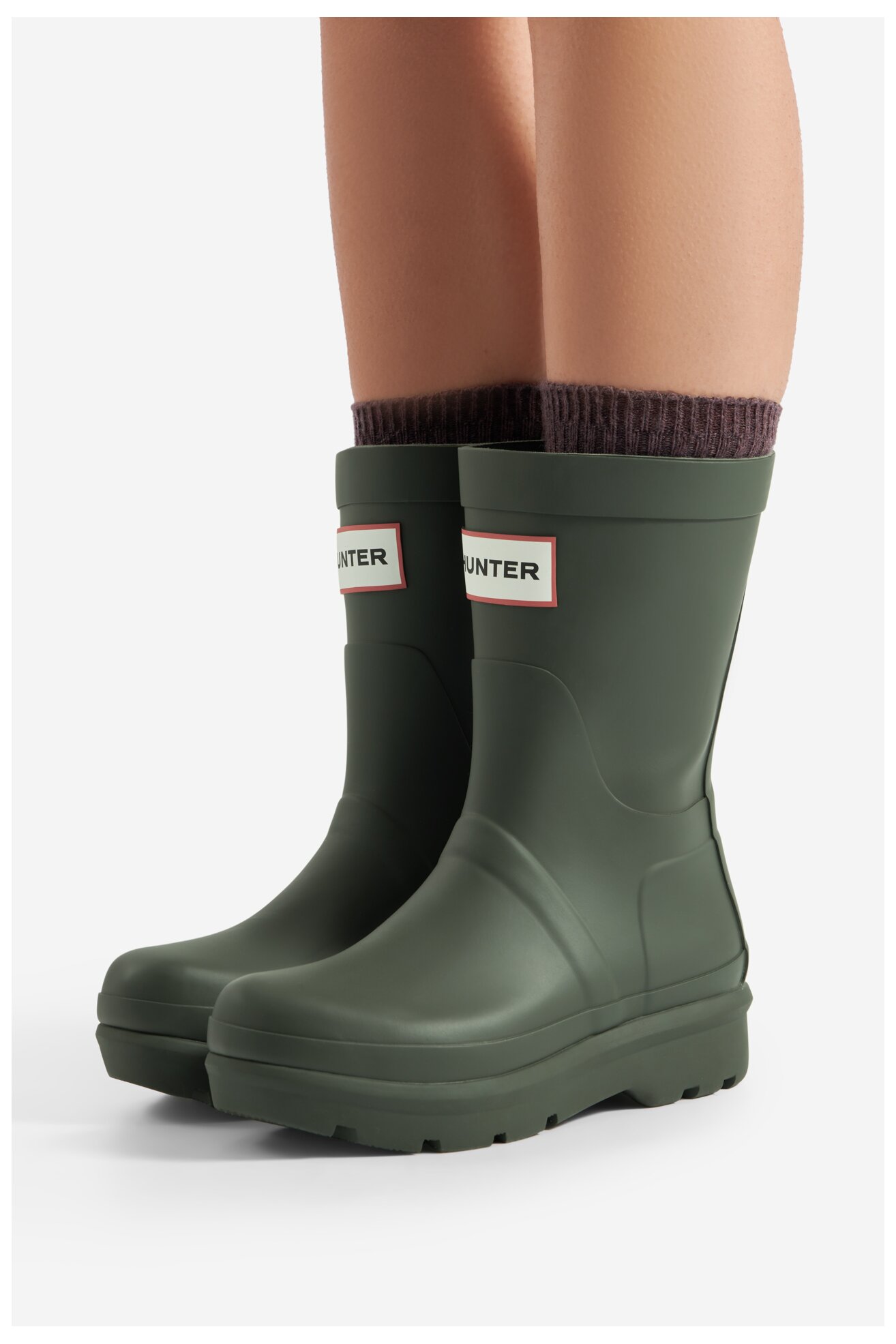 Gumicsizma HUNTER HFW-009 KHEKI
