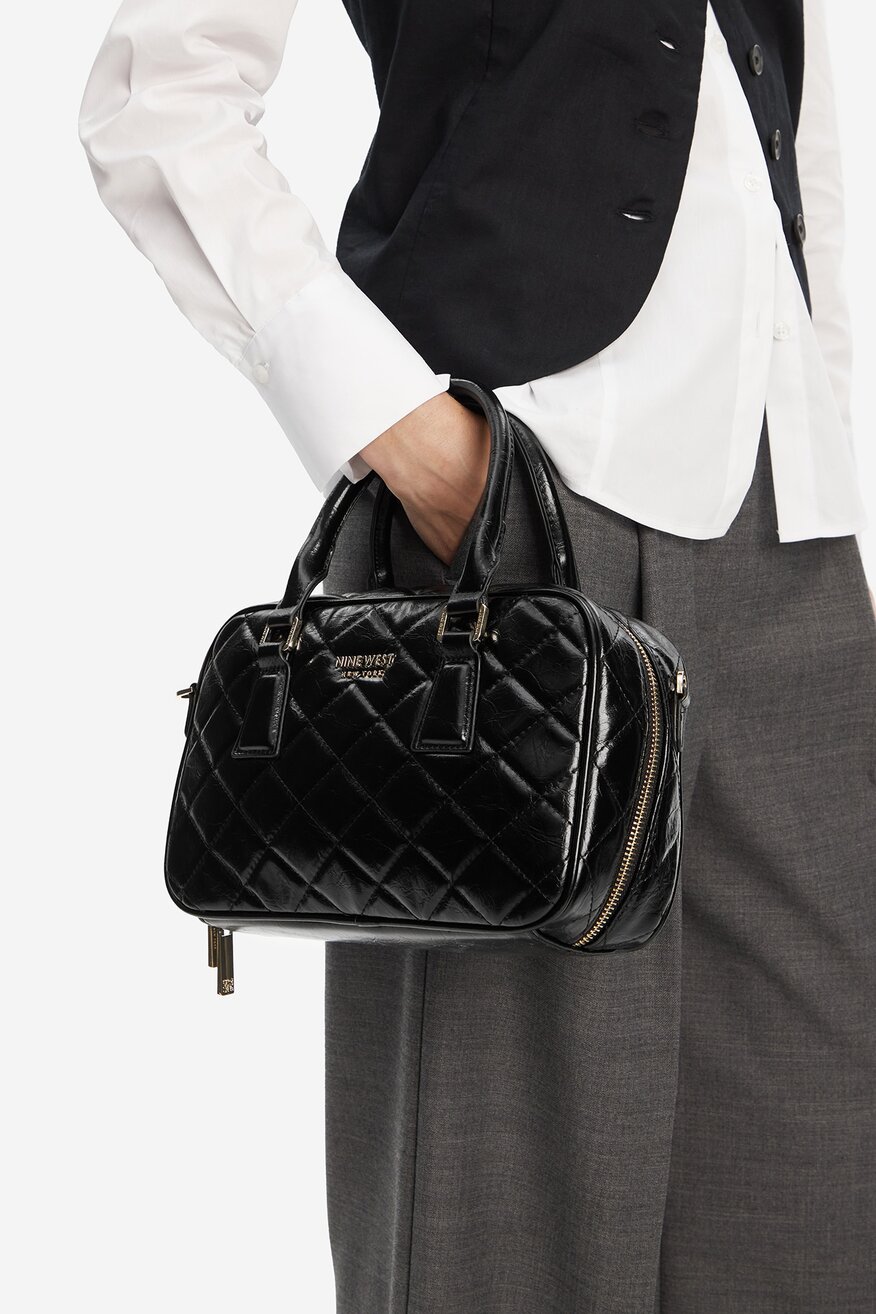 NINE WEST - Średnia torebka kuferek - 5906751222096