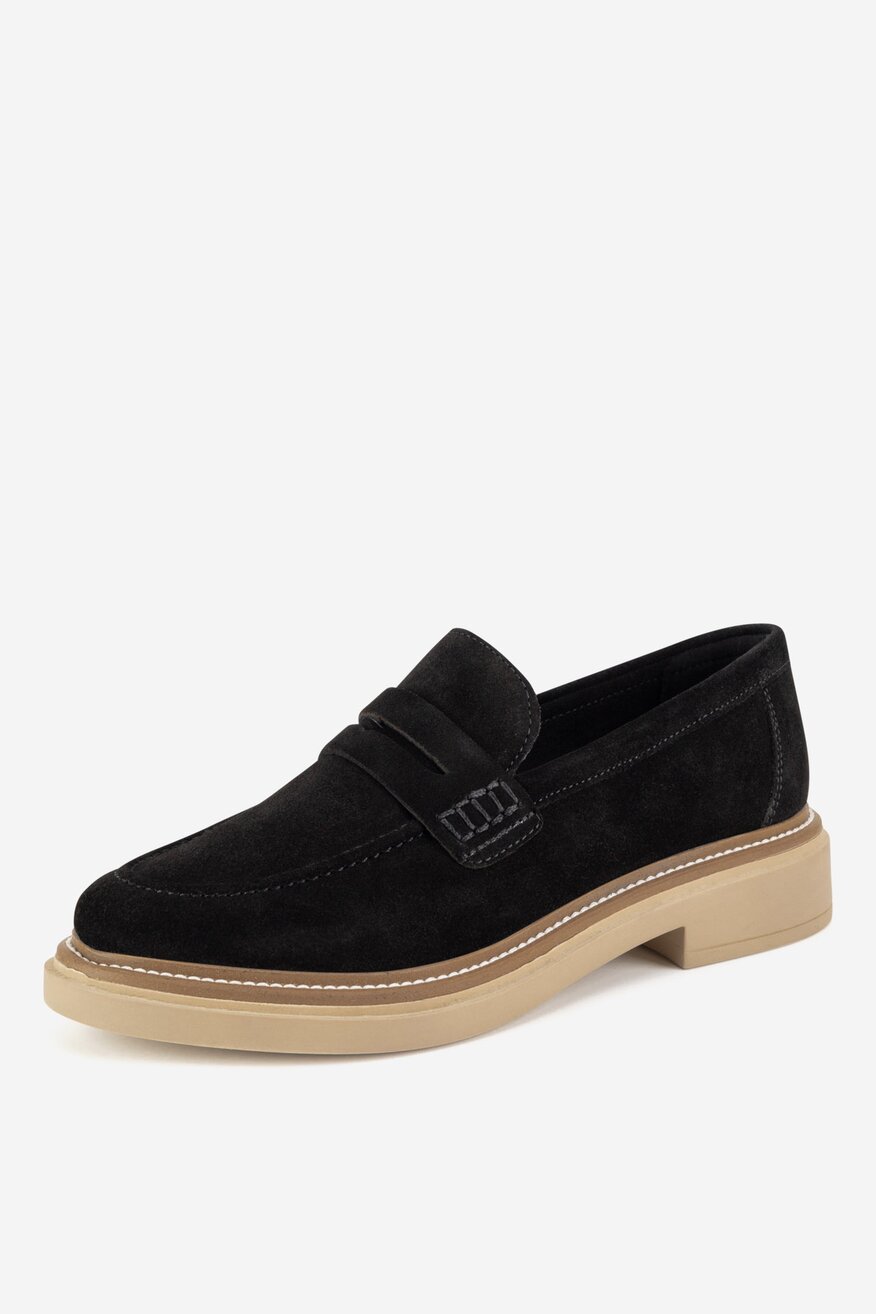 Lasocki - Loafersy zamszowe - 5904862315805