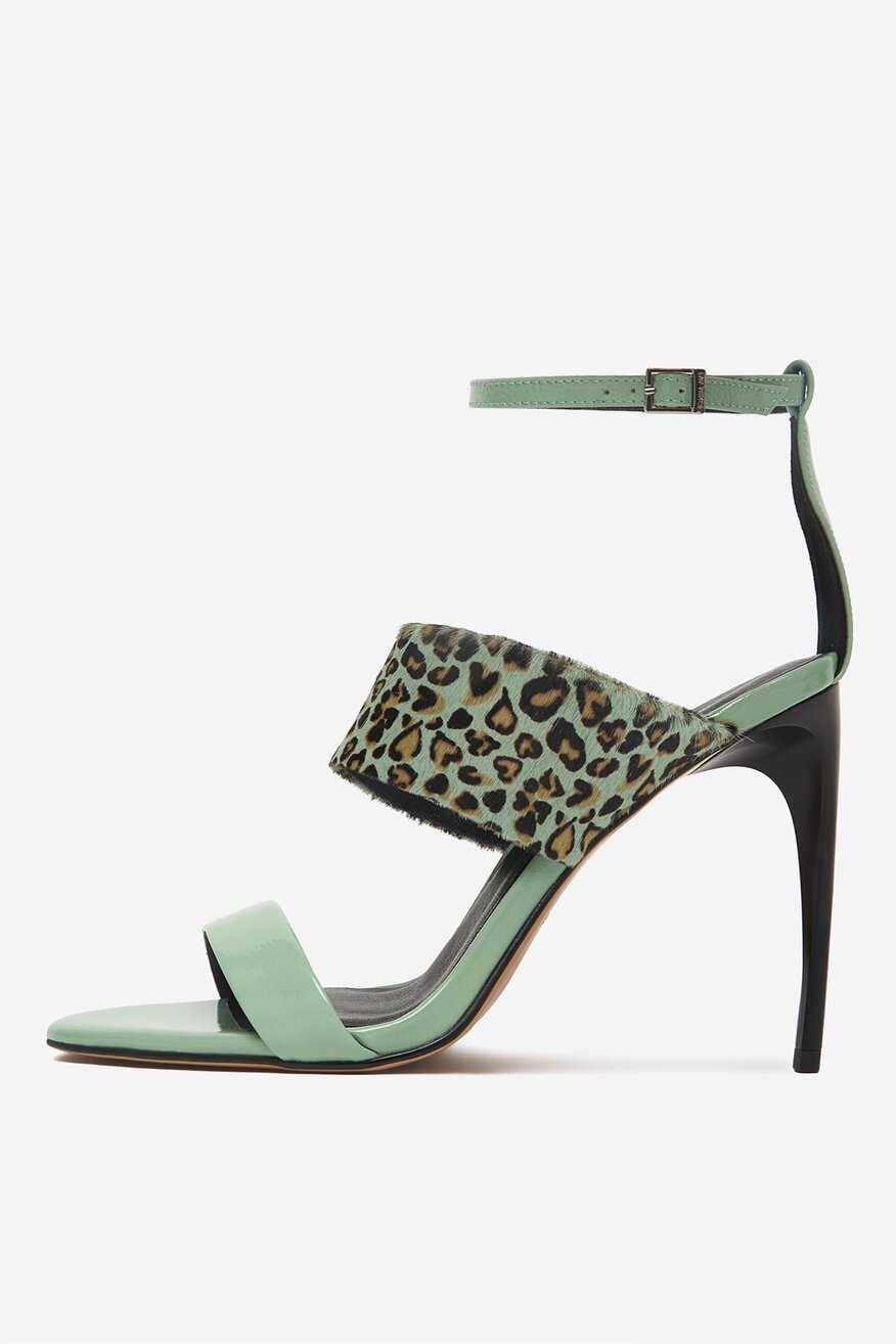 
                EVA MINGE - Sandały skórzane - 5906751814482