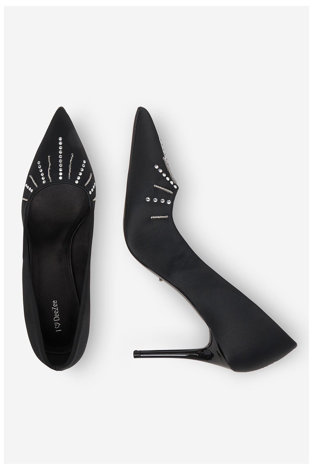 Czółenka DeeZee CEO-CD24-205 Czarny