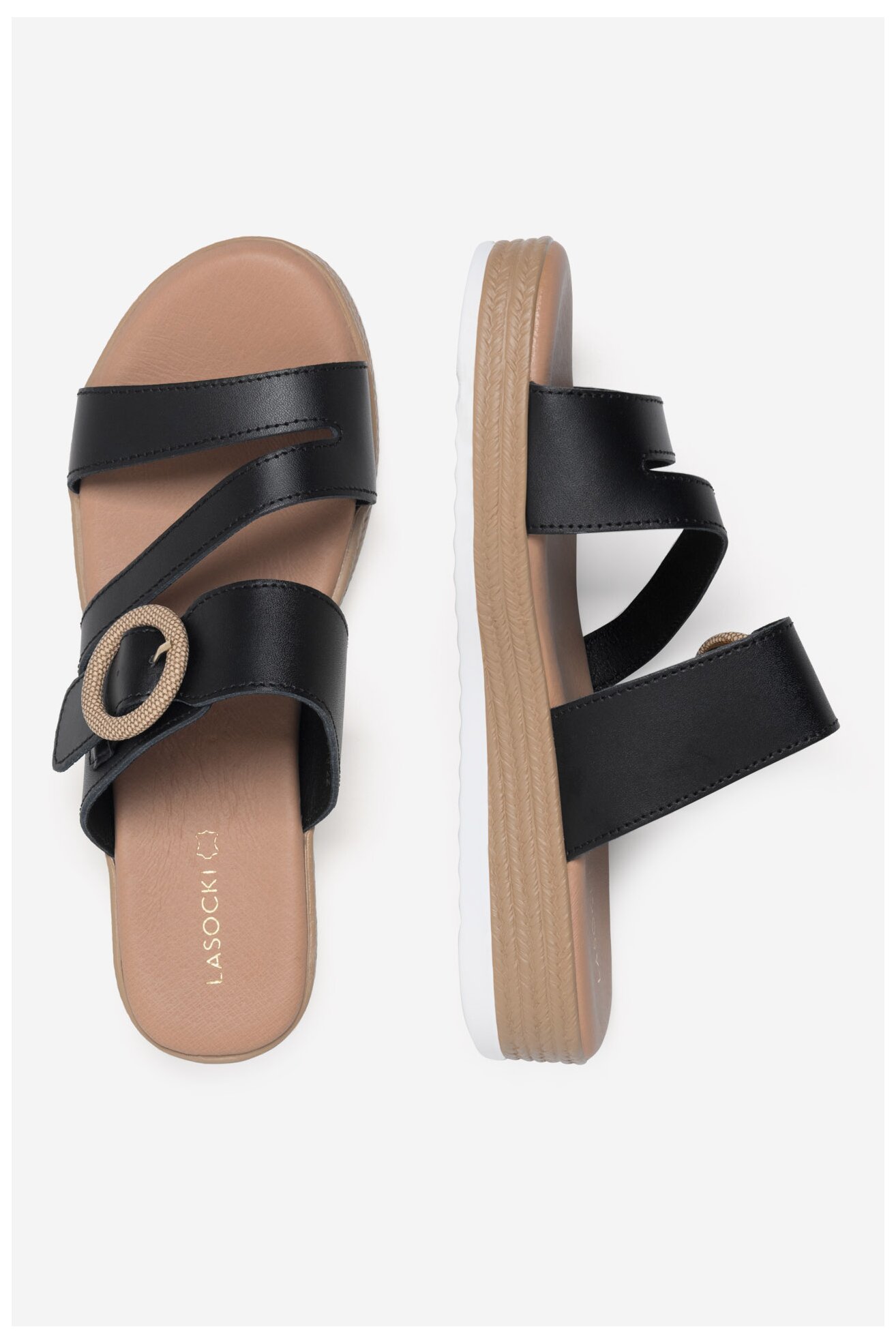 Klapki Lasocki WFA2719-2Z Czarny