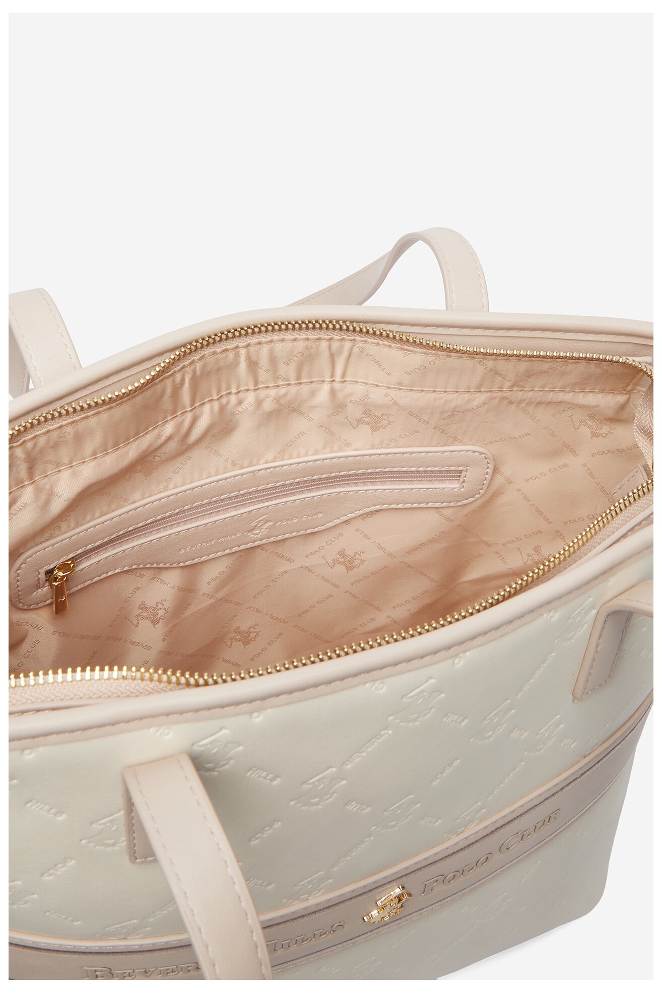 Сумка З Ремінцем Beverly Hills Polo Club EO-BHPC-L-012-09 ІВОРИ