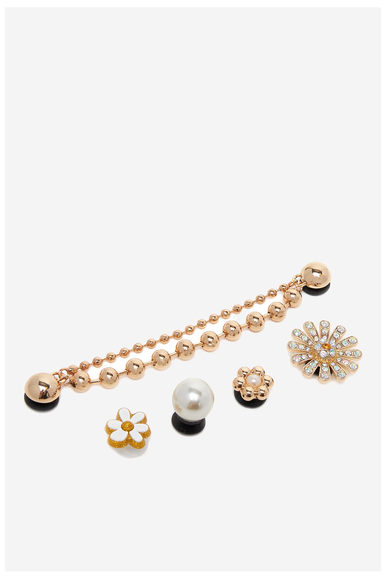 Dekoracija za cipele Crocs PRETTY IN GOLD 5 PACK 10014866 MIKS