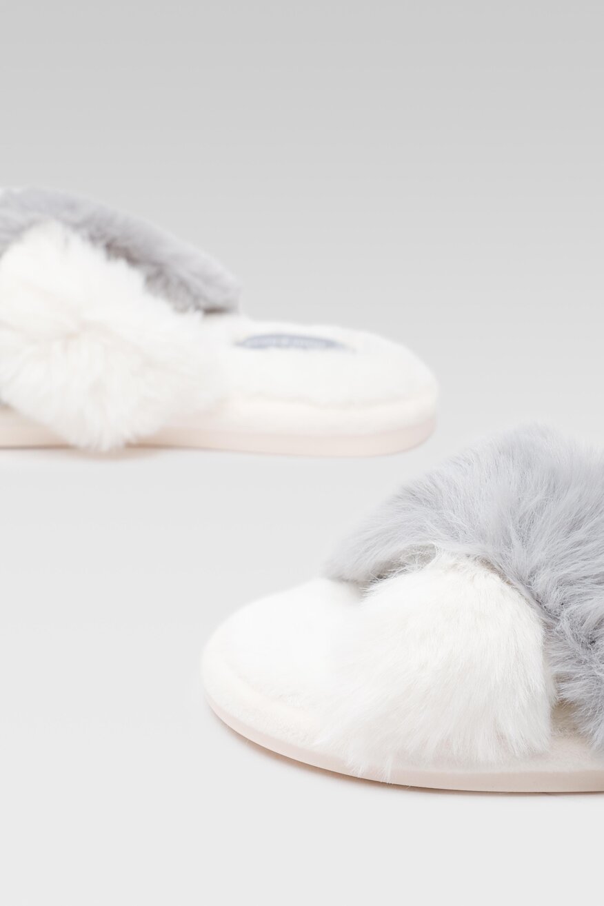 
                Home&Relax - Kapcie szare - 5904248861544