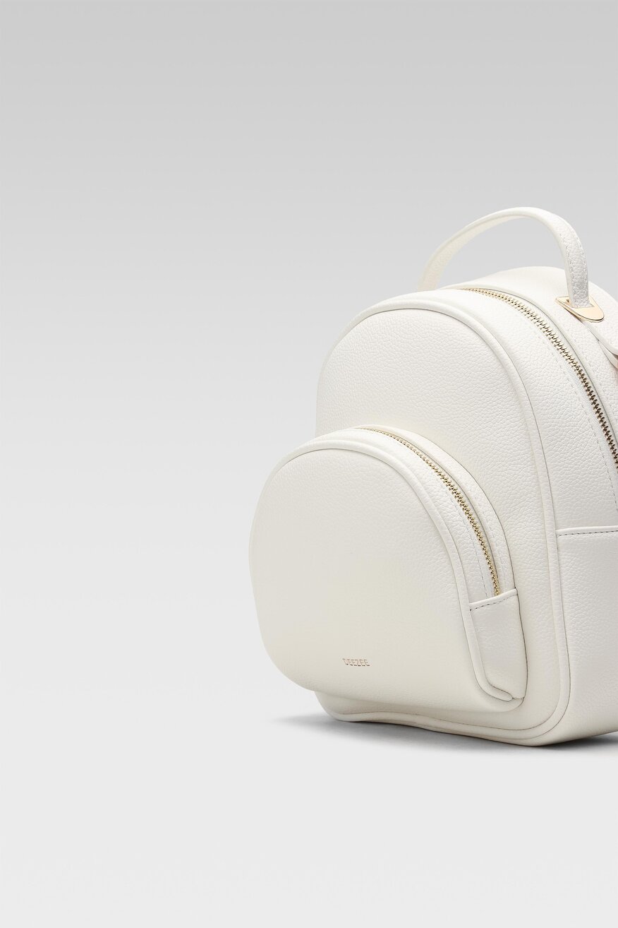 DeeZee - Plecak pastelowy biały - 5904862799483