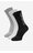 Шкарпетка QUIKSILVER AS_QUIKSILVER_100W_SS25 (3-PACK) МІКС