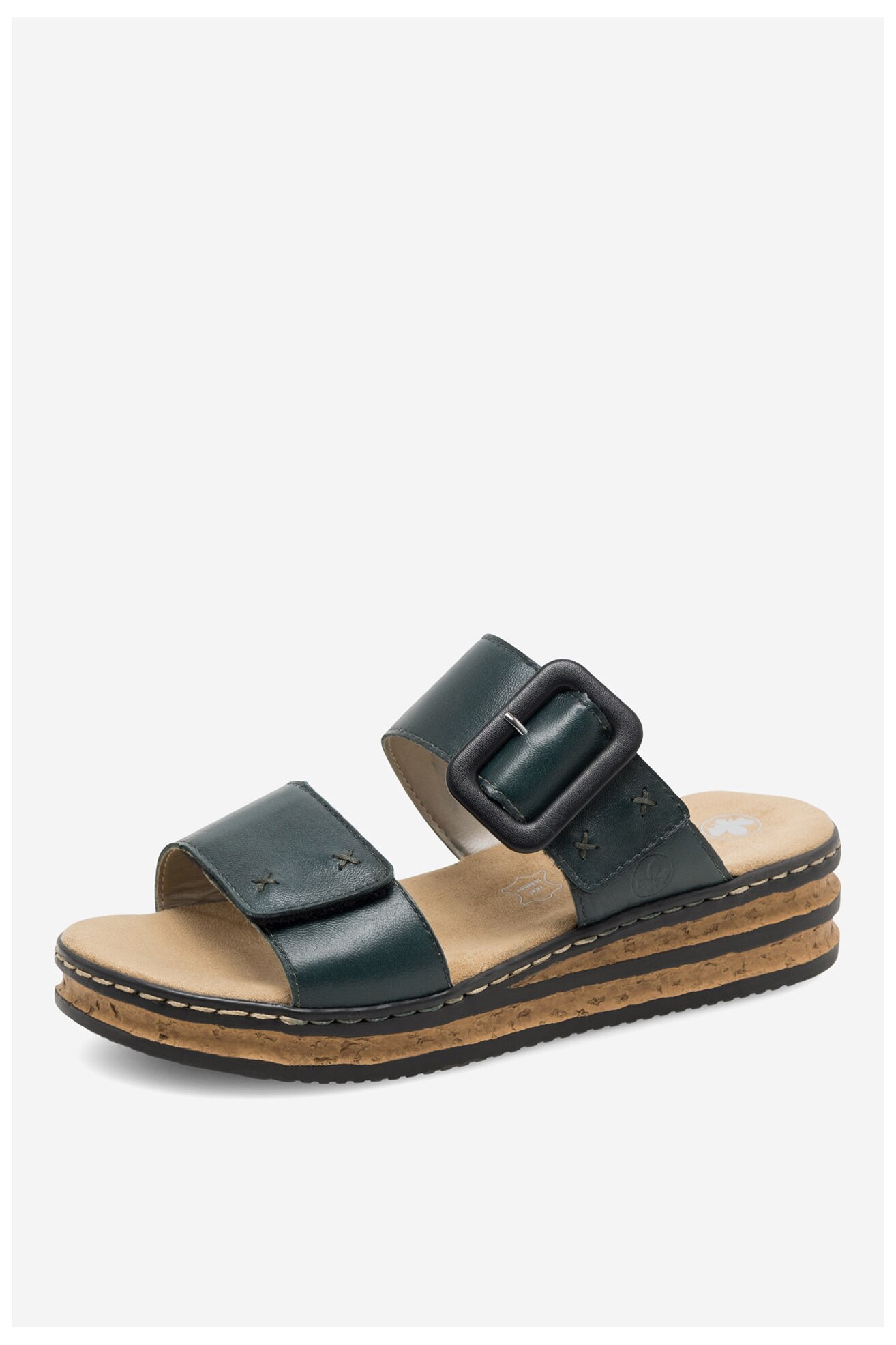 Klapki Rieker 62954-12 Niebieski