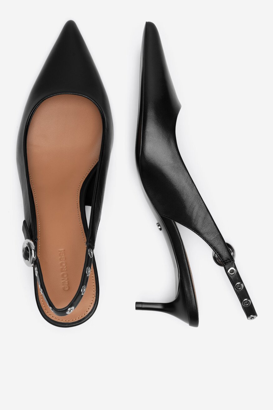 
                Елегантни обувки Gino Rossi ЧЕРЕН - 5903698700557